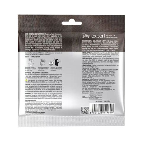 Godrej Expert Rich Creme Hair Color Natural Brown 3 Packs 20g