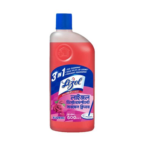 Lizol Disinfectant Surface Cleaner Floral 500ml