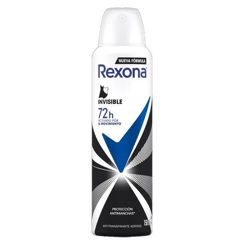 Rexona Women's Antiperspirant Deodorant Aerosol Invisible 87g
