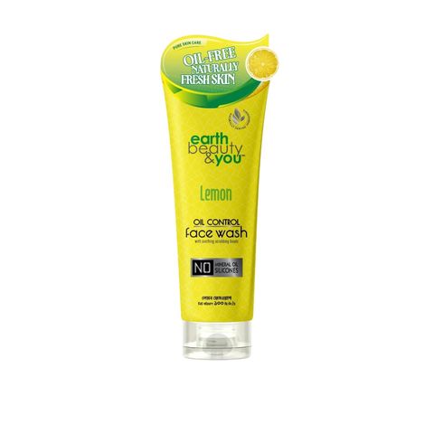Earth Beauty & You Face Wash Lemon Oil Control 100ml