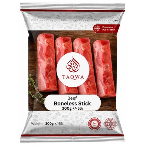 Taqwa Beef Boneless Stick 300g +/-5%