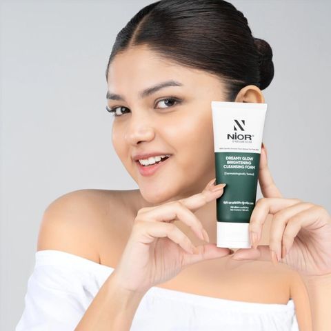 Buy Nior Dreamy Glow Brightening Cleansing Foam 120ml & Get TK 50% off