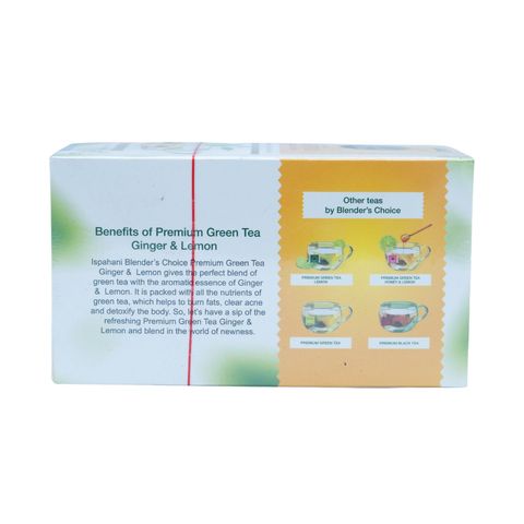 Ispahani Blender's Choice Premiumgreen Tea Ginger & Lemon 35g