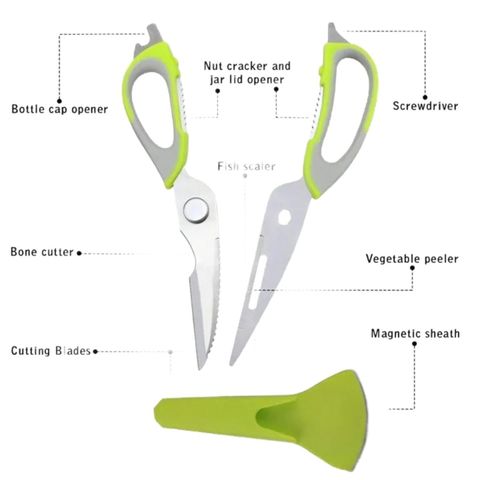 Fish Cutting Scissors 1 Piece
