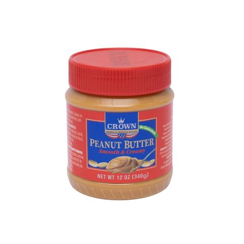 Crown Peanut Butter Smooth & Creamy 340g