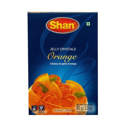 Shan Jelly Crystals Orange Flavor 80g