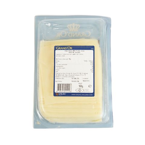 Grand'or Edam Cheese Slices 40% Fat 160g