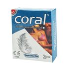 Coral L2 Seta Supper Ultra Thin Condom 3In1 Malaysia 1 Packet