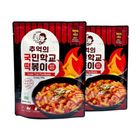 (Buy 1 Get 1 Free) Cook Tok Panbokki Crezy Hot 135g