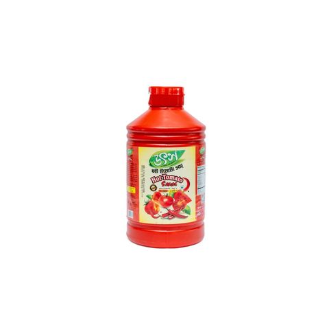 Utsho Hot Tomato Sauce Plastic Bottle 1L