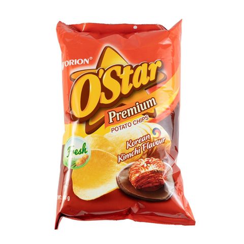 Orion O Star Potato Chips Korean Kimchi Flavour Chips 90g