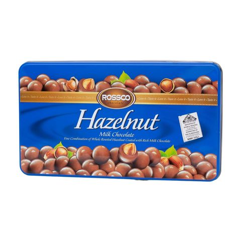 Rossco Chocolate Hazelnut Milk Chocolate Tin 180g