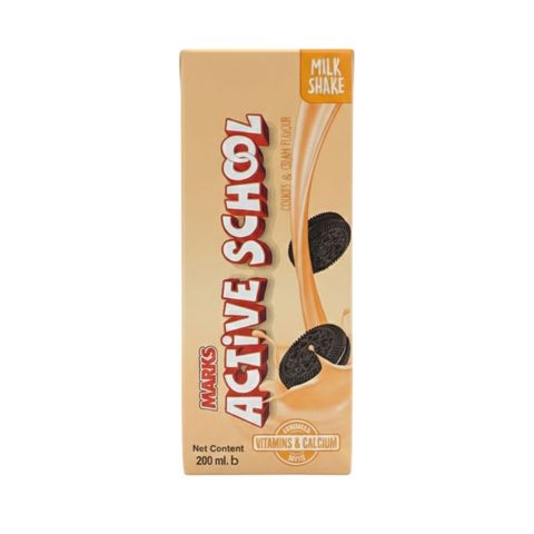 Marks Active School Cookies & Cream Flavour Milk Shake 200ml
