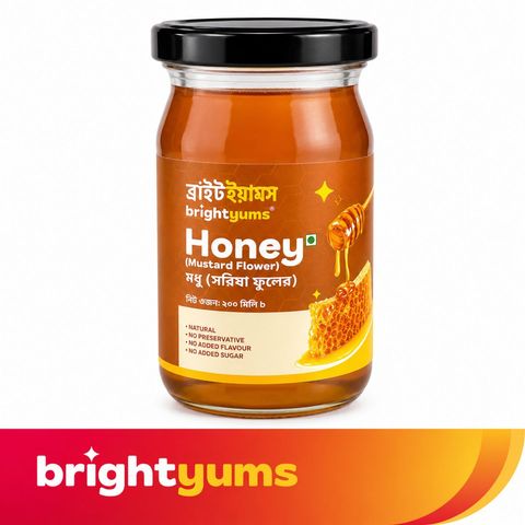 brightyums Mustard Flower Honey 250g