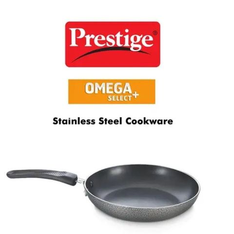 Prestige Omega Select Plus Teflon Non Stick Coated Fry Pan 25cm Black 1 Piece