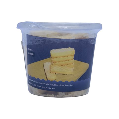 H&C Bakery Milk Kaccha Biscuits Jar 220g