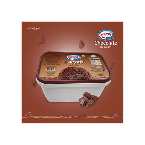 Savoy Chocolate Ice Cream 1L