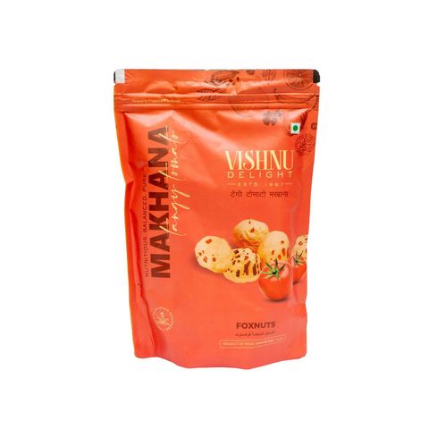 Vishnu Delight Makhana Fox Nuts Tangy Tomato 50g