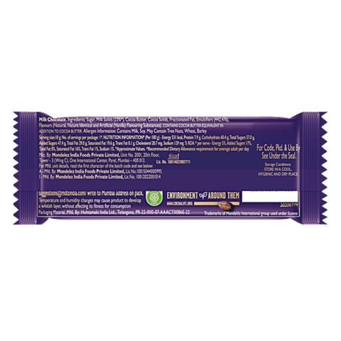 Cadbury Dairy Milk Chocolate 28g