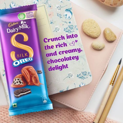 Cadbury Dairy Milk Silk Oreo 124g