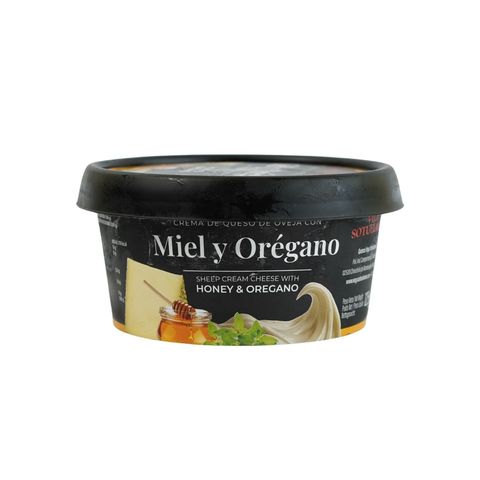 Vega Sotuelamos Miel Y Oregano Sheep Cream Cheese With Honey & Oregano 125g
