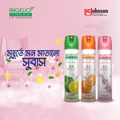 Angelic Fresh Air Freshener Anti Tabac 300ml