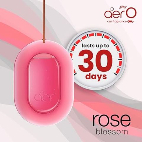Godrej Aer O Car Fragrance Gel Rose Blossom 7.5 g
