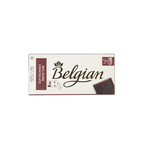 Belgian 85% Dark Chocolate 70g