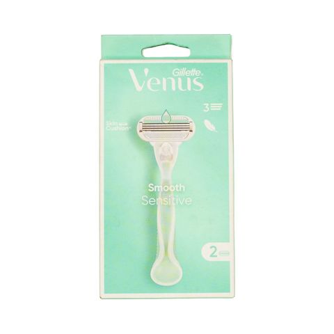 Gillette Venus Smooth Sensitive 1 Razor Cart 2 Pieces