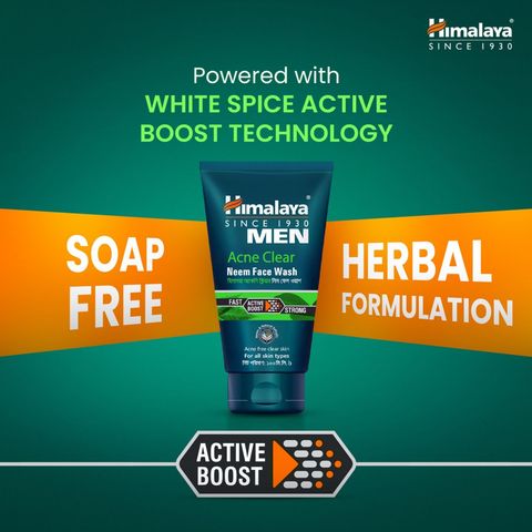Himalaya Men Acne Care Neem Face Wash 100ml