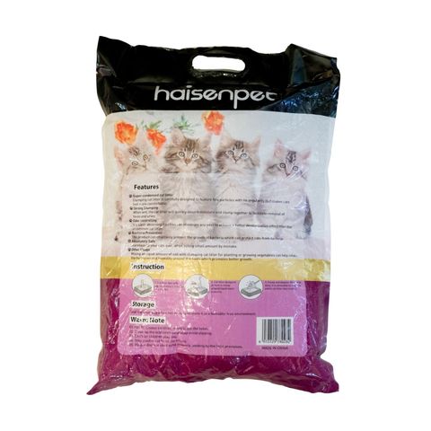 Haisenpet Bentonite Cat Litter Lavender 10L