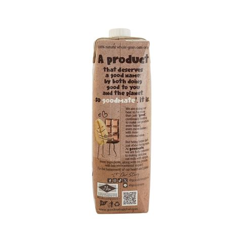 Good Mate Chocolate Deluxe Oatmilk 1L