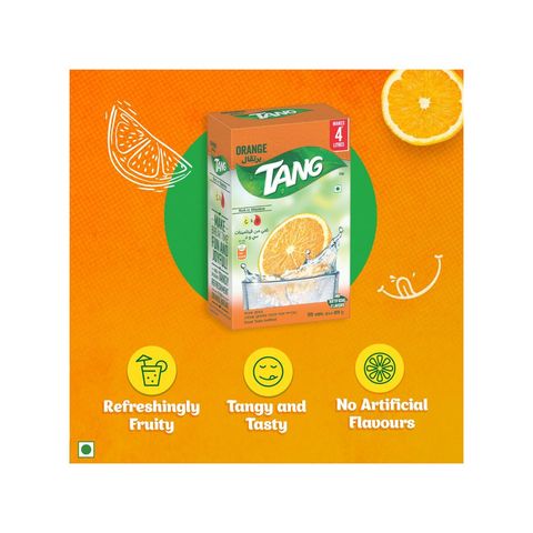 Tang Orange Flavoured Instant Drink Powder 500g