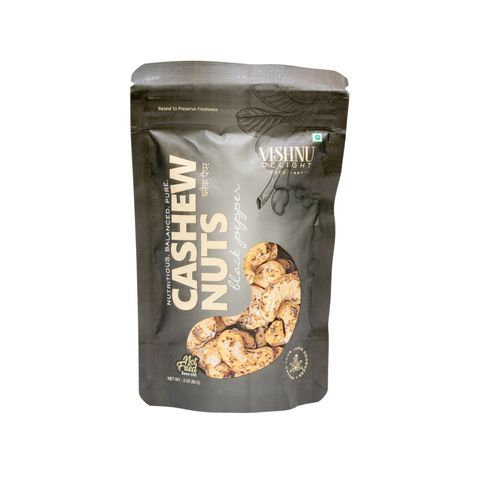 Vishnu Delight Black Pepper Cashews Nuts 80g