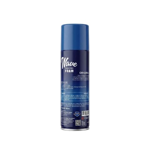Wave Ultra Smooth Shaving Foam 200ml