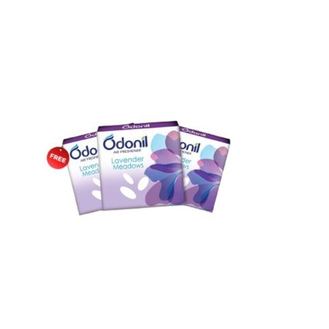 Odonil Natural Air Freshener Lavender Meadows (Buy 2 & Get 1 Free) 75g
