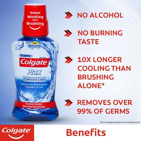 Colgate Plax Complete Care Mouthwash 250