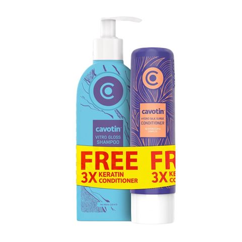Buy Cavotin Vitro Gloss 250ml & Get Free Conditioner 200ml