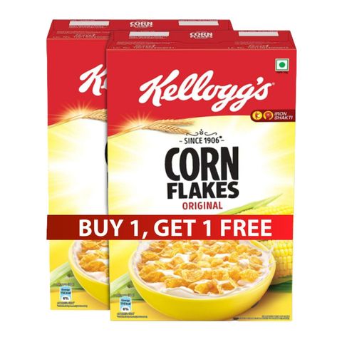 (Buy 1 & Get 1 Free) Kellogg's Corn Flakes Original Breakfast Cereal 475g