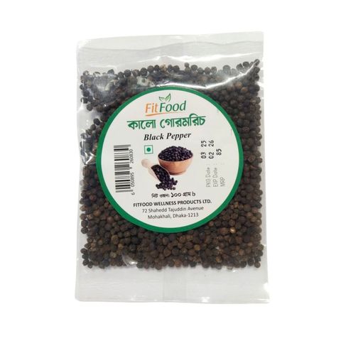Fit Food Black Pepper (Golmorich) 50g