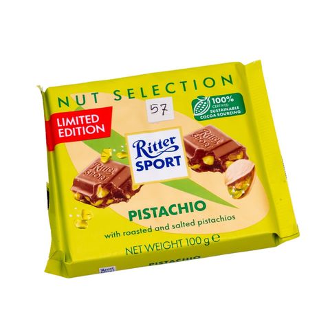 Ritter Sports Pistachio Chocolate 100g
