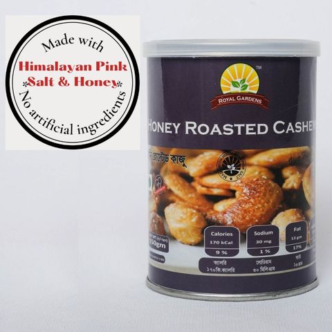 Royal Gardens Honey Roasted Cashews 150g