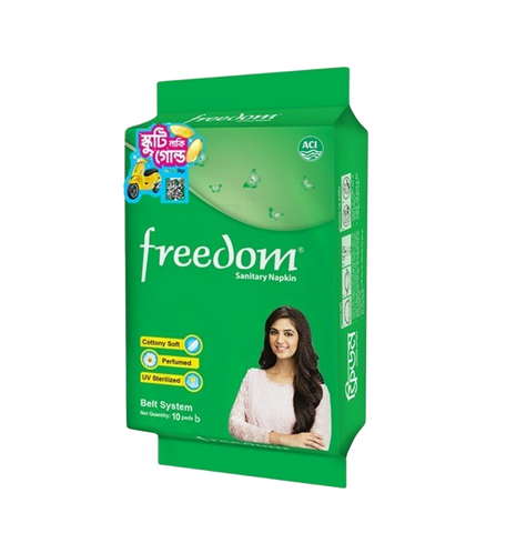 Freedom Sanitary Napkin Belt Consumer Promo Pack 10 Pieces