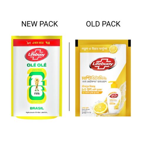 Lifebuoy Handwash Soap Lemon Fresh Refill 170ml