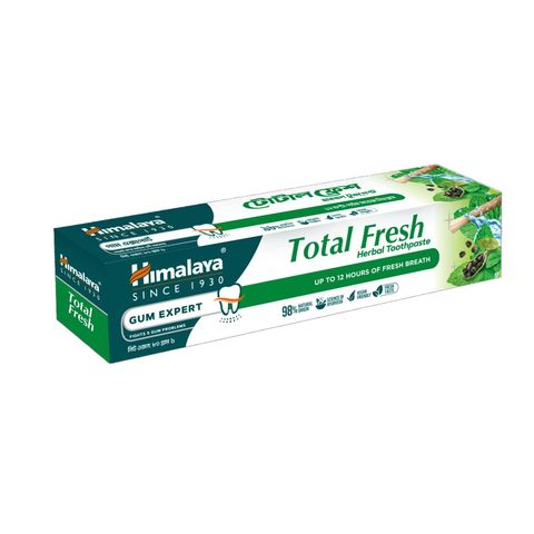 Himalaya Total Fresh Herbal Toothpaste 80g