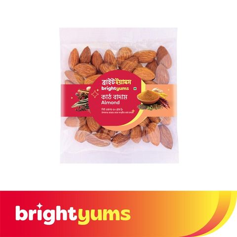 brightyums Kath Badam Almonds 50g