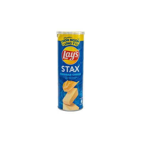 Lay's Stax Cheddar Cheese Chips Jar 90g