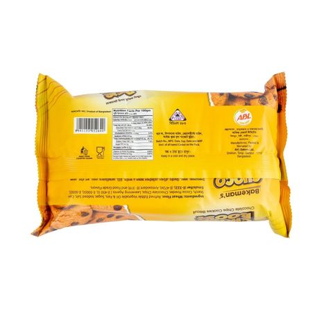 Bakeman's Choco Boost Chocolate Chips Cookies Biscuit 204g