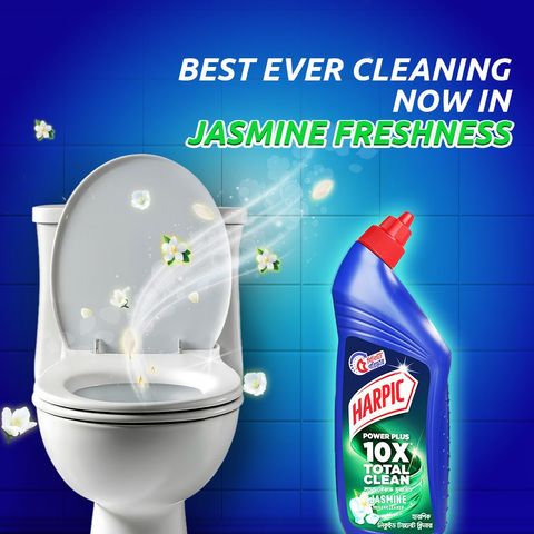 Harpic Toilet Cleaning Liquid Jasmine 750ml