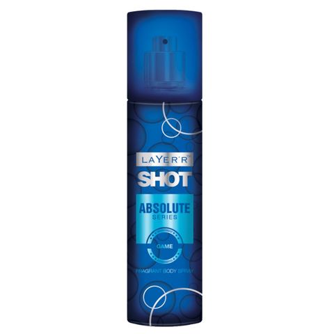 Layer'r Shot Absolute Series Game Body Spray 135ml